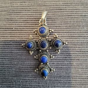 Pendant (Silver/Lapis)